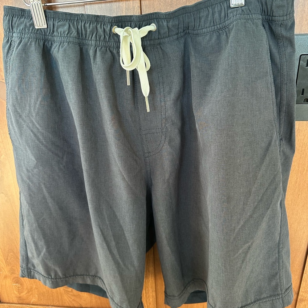 Fair Harbor Charcoal and Heather Gray Shorts